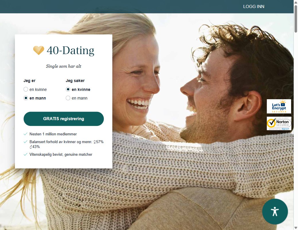 40dating hjemmeside