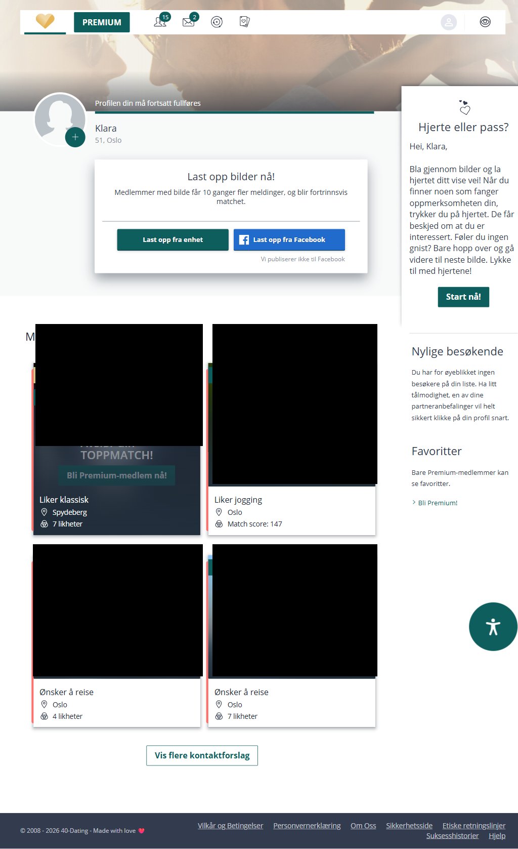 Mine kontaktforslag