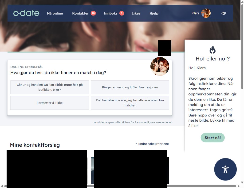 C-Date Profil Eksempel 2