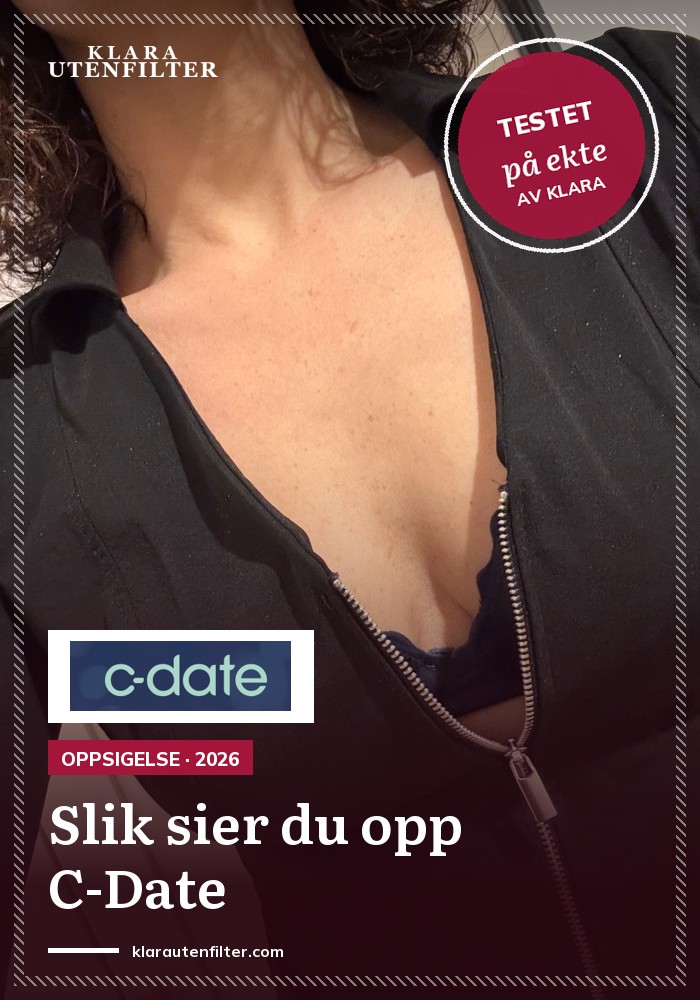 Si opp C-Date: slik avslutter du medlemskapet ditt (Norge 2026)