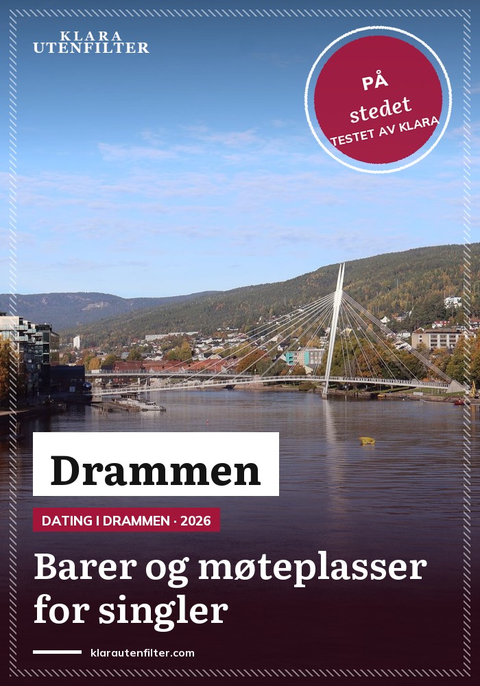 De 5 beste stedene for dating i Drammen: barer, nattklubber & møtesteder